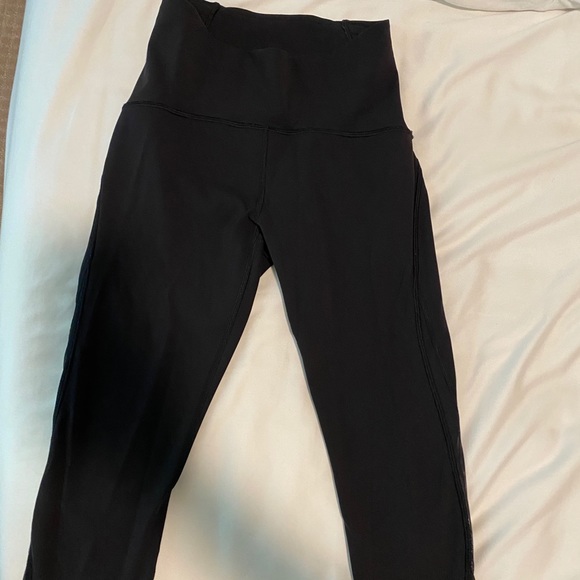 SPECIAL EDITION ✨ Black Lululemon Fast & Free Crop - Picture 3 of 5